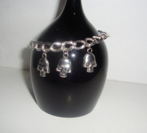 Skull Charm Bracelet