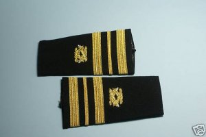U.S.NAVY SOFT SHOULDER BOARDS LT COMMANDER ENGINEER