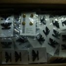 ARMY OFFICER COLONEL RANK INSIGNIA DEALER LOT 100 PAIRS