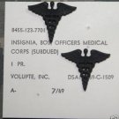 BOS Officers Medical Corps Subd Vietnam Era 1 Pair NOS
