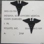 BOS Officers Medical Corps Subd Vietnam Era 1 Pair NOS
