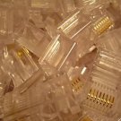 RJ 45 CAT 5 ETHERNET MODULAR CONNECTORS USA TYCO 100
