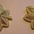 ARMY RANK INSIGNIA OFFICER MAJOR 1 PAIR UNISSUED