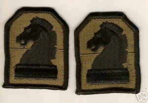 2ND MILITARY INTELLIGENCE COMMAND PATCHE LOT OF 2 SUBD