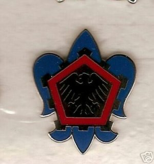 555TH ENGINEER BRIGADE DUI CREST INSIGNIA