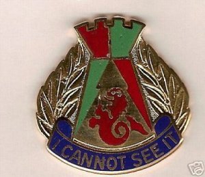 507TH ENGINEER BATTALION DUI CREST INSIGNIA