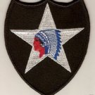 2ND INFANTRY DIVISION PATCH COLOR INSIGNIA