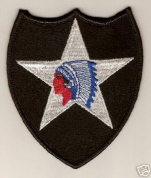 2ND INFANTRY DIVISION PATCH COLOR INSIGNIA