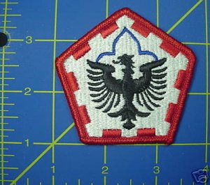 555TH ENGINEERING BRIGADE COLOR PATCH INSIGNIA