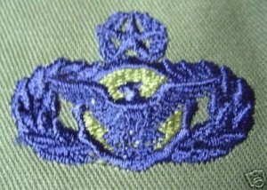 AIR FORCE SECURITY POLICE MASTER CLOTH LOT OF 10