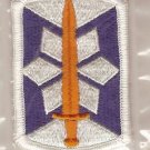 357TH CIVIL AFFAIRS BRIGADE COLOR PATCH INSIGNIA