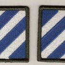 ARMY 3RD INFANTRY DIVISION PATCHES INSIGNIA LOT OF 2