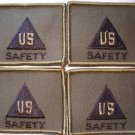 US ARMY CIVILIAN SAFETY PATCH INSIGNIA NEW