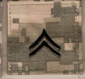 ARMY RANK INSIGNIA ACU "CORPORAL"