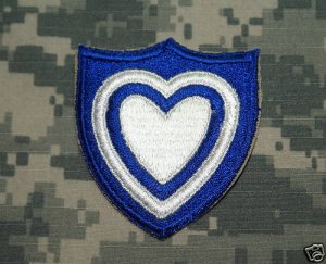 24th Corps XXIV color patch Insignia