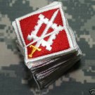 18th Engineer Brigade Color Patch Lot Bundle of 20 NOS
