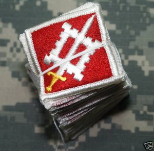 18th Engineer Brigade Color Patch Lot Bundle of 20 NOS