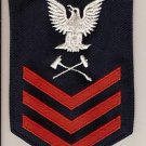 NAVY RATE RED ON BLUE DAMAGE CONTROLMAN