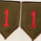 1ST INFANTRY DIV. "BIG RED ONE" PATCHES LOT OF 2