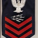 NAVY RATE RED ON BLUE RADIOMAN