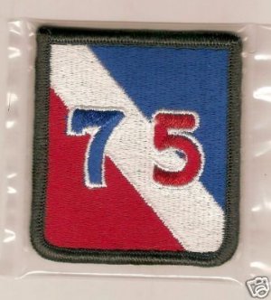 75TH INFANTRY DIVISION COLOR PATCH INSIGNIA