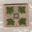 4TH INFANTRY DIVISION COLOR PATCH INSIGNIA