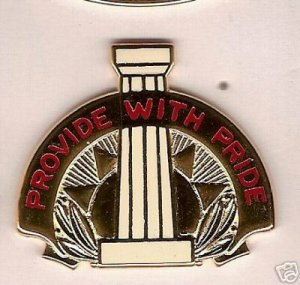 43RD GENERAL SUPPORT GROUP DUI CREST INSIGNIA