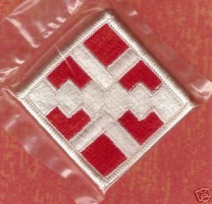 411TH ENGINEER BRIGADE COLOR PATCH INSIGNIA