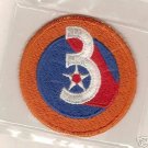 3RD ARMY AIR FORCE COLOR PATCH INSIGNIA