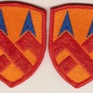 377TH SUPPORT BRIGADE PATCHES INSIGNIA 10/70 LOT OF 2