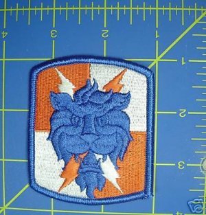 35TH SIGNAL BRIGADE COLOR PATCH INSIGNIA
