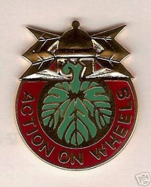 346TH TRANSPORTATION BATTALION DUI CREST INSIGNIA