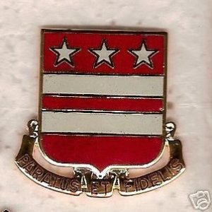 258TH FIELD ARTILLERY REGIMENT DUI DI CREST INSIGNIA