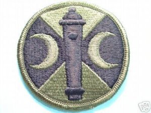 210TH FIELD ARTILLERY BRIGADE PATCH INSIGNIA LOT OF 2