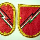 1ST FIELD ARTILLERY DETACHMENT FLASH AND OVAL