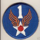 1ST ARMY AIR FORCE COLOR PATCH INSIGNIA WWII