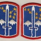 172ND INFANTRY BRIGADE PATCHES INSIGNIA 6/83 LOT OF 2