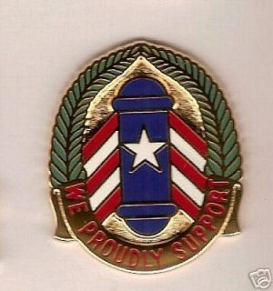 166TH SUPPORT GROUP DUI DI CREST INSIGNIA