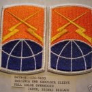160TH SIGNAL BRIGADE COLOR PATCHES, INSIGNIA LOT OF 2