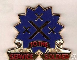 13TH SUPPORT COMMAND DUI DI CREST INSIGNIA