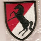 11TH ARMORED CAVALRY REGT COLOR PATCH INSIGNIA