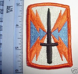 1101st SIGNAL BRIGADE COLOR PATCH INSIGNIA