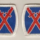10TH MOUNTAIN DIVISION PATCHES F/C INSIGNIA 12/85 QTY 2