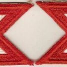 10TH ARMY CORPS PATCHES COLOR INSIGNIA 9/44 QTY 2
