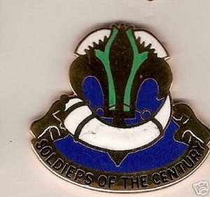 100TH DIVISION TRAINING DUI DI CREST INSIGNIA