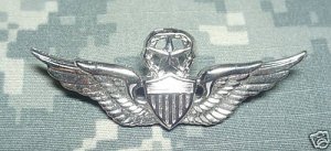 ARMY AVIATOR MASTER BADGE REG BF, WINGS