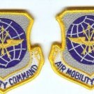 AIR MOBILITY COMMAND AMC VELCRO BACKED PATCHES L@@K!!!!