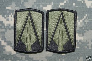 177th Armor Brigade Subd patch lot of 2