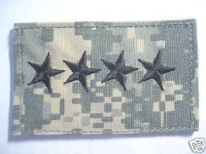 ARMY RANK INSIGNIA ACU "GENERAL"