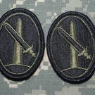 Military District Washington DC lot of 2 patches subd